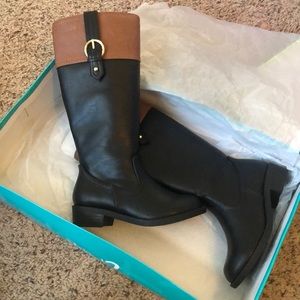 Y not girls 11.5 black boots